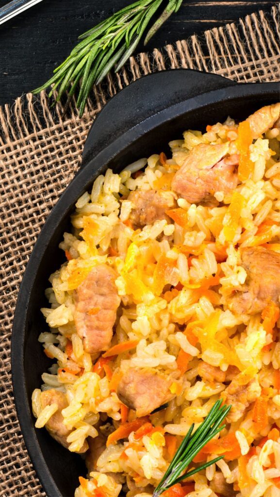 arroz temperado para ceia de natal econômica